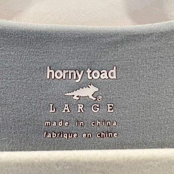 Horny Toad Women’s Large Coral Pink Athletic Mini Tennis Dress Sleeveless Seahor - Picture 11 of 14